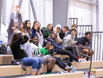 Futures Girls Volleyball team fans