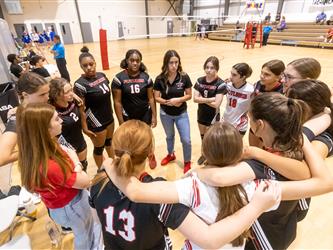 Team huddle