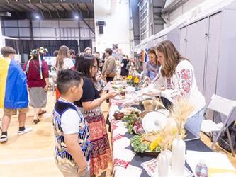 Pictures from cultural fair