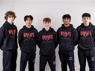 Wrestling teammates photo