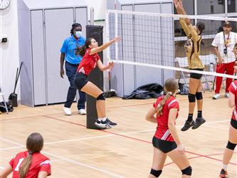 Futures Girls Volleyball team