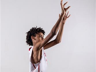 Futures Junior Varsity Basketball #14 shooting