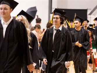 Students in line