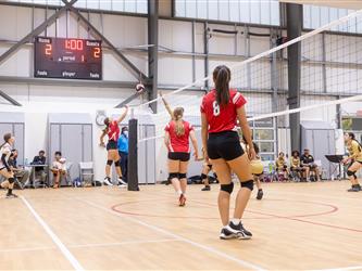 Futures Girls Volleyball team
