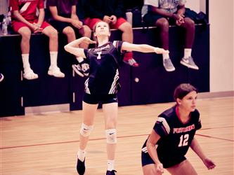 Serving the ball