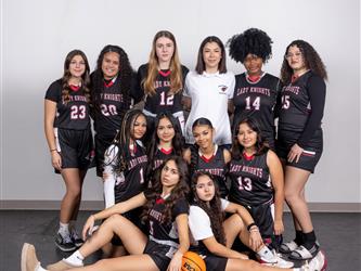 Futures Girls Basketball full team photo