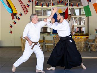 martial arts demonstration