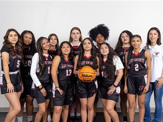 Futures Girls Basketball full team photo