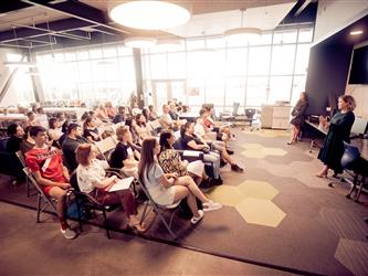 Parents at Parent Workshop event