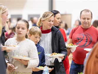 student enjoying event 
