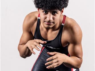 Portrait of wrestler