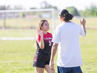 High Five from players