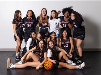 Futures Girls Basketball full team photo