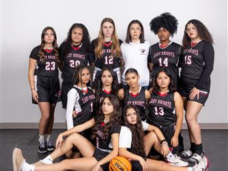 Futures Girls Basketball full team photo