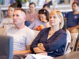 Parents at Parent Workshop event