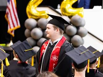 Student standing for recognition
