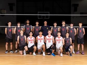 Volleyball team photo
