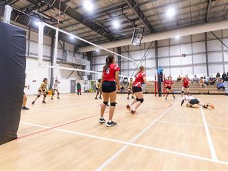 Futures Girls Volleyball team