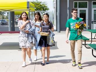 Group of people walking