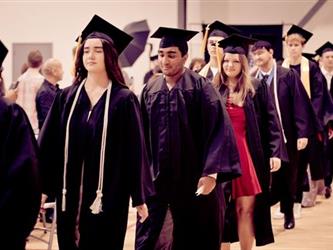 Students in line