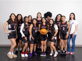 Futures Girls Basketball full team photo