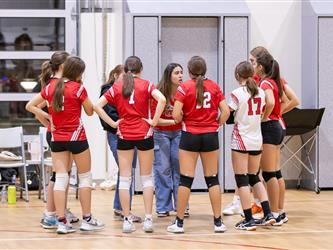 Futures Girls Volleyball team