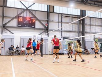 Futures Girls Volleyball team
