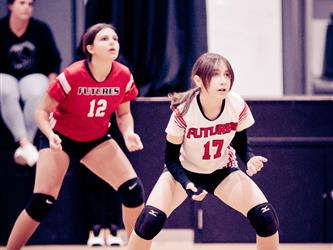 Futures Girls Volleyball team