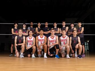 Volleyball team photo