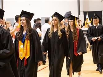 Students in line