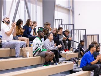 Futures Girls Volleyball team fans