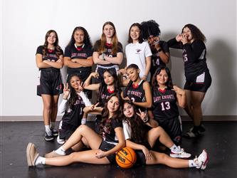 Futures Girls Basketball full team photo