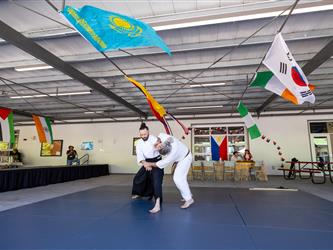 martial arts demonstration